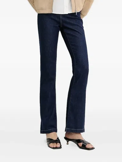 Hugo Boss Bootcut Jeans In Blue
