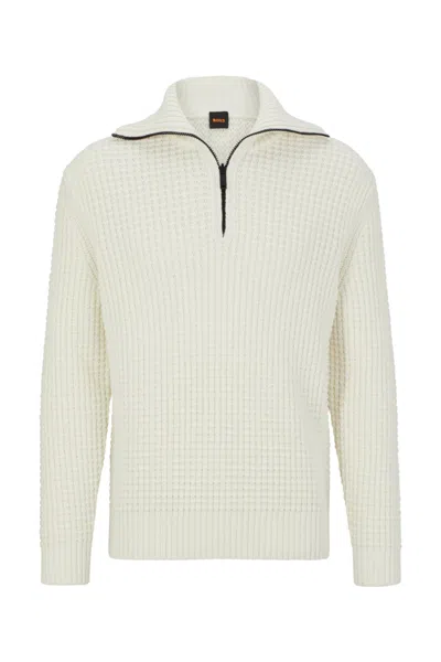 Hugo Boss Boss - 106 Sweater Natural 50498947 In White