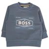 Hugo Boss Boss - Celeste Sweatshirt Avio 049 J51287 In Gray