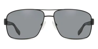 Hugo Boss Boss 0521/s Polarized 003/ah Men's Sunglasses Black Size 64