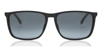 Hugo Boss Boss 0665/s/it 807/9o Men's Sunglasses Black Size 57 In Metallic