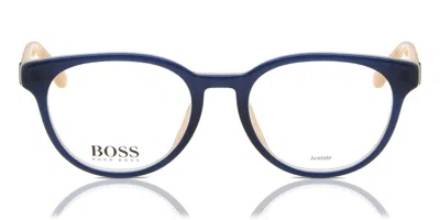 Hugo Boss Boss 0759/f Asian Fit Kiq Women's Glasses Blue Size 50 - Free Lenses - Blue Light Block Available