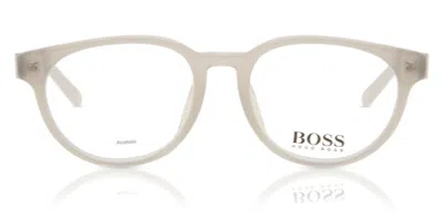 Hugo Boss Boss 0759/f Asian Fit Women's Glasses, Brown, Size 50 In White