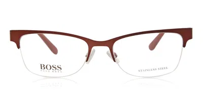 Hugo Boss Boss 0791 Tbr Women's Glasses Red Size 52 - Free Lenses - Blue Light Block Available