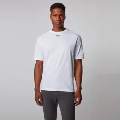 Hugo Boss Boss 【100%棉 透气舒适】男简约休闲经典logo纯棉短袖t恤 In White