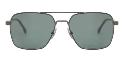 Hugo Boss Boss 1045/s/it Svk/qt Men's Sunglasses Grey Size 58 In Green