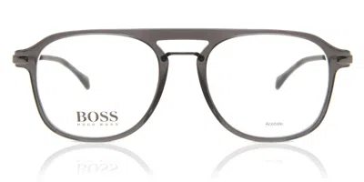 Hugo Boss Boss 1092/it Kb7 Occhiali Da Vista Grigi Per Uomo (solo Montatura) In Red