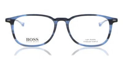 Hugo Boss Boss 1095 38i Occhiali Da Vista Blu Per Uomo (solo Montatura) In Blue