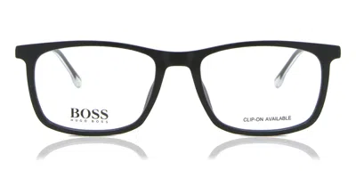 Hugo Boss Boss 1150/cs With Clip-on 003/ir Occhiali Da Vista Neri Per Uomo (solo Montatura) In Black