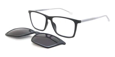 Hugo Boss Boss 1151/cs With Clip-on 003/ir Occhiali Da Vista Neri Per Uomo (solo Montatura) In Black