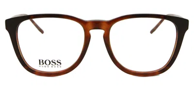 Hugo Boss Boss 1156 086 Occhiali Da Vista Tartarugatishell Per Uomo (solo Montatura) In Pattern