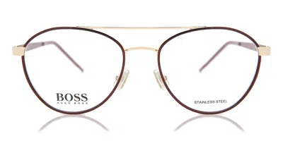 Hugo Boss Boss 1162 Men's Glasses, Burgundy, Size 54 In Multi