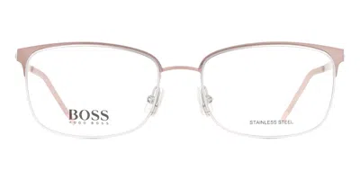 Hugo Boss Boss 1166 8kj Occhiali Da Vista Rosa Per Uomo (solo Montatura) In White