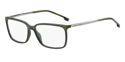 Hugo Boss Boss 1185/it 1ed Occhiali Da Vista Verdi Per Uomo (solo Montatura) In Gray