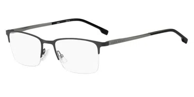 Hugo Boss Boss 1187 Rzz Occhiali Da Vista Grigi Per Uomo (solo Montatura) In Multi