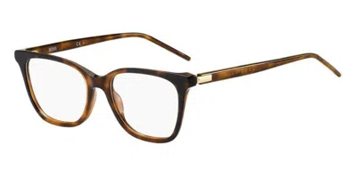 Hugo Boss Boss 1207 086 Occhiali Da Vista Tartarugatishell Per Donna (solo Montatura) In Multi