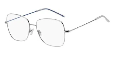 Hugo Boss Boss 1214 010 Occhiali Da Vista Argentati Per Donna (solo Montatura) In White