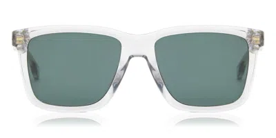 Hugo Boss Boss 1317/s Kb7/cw Men's Sunglasses Grey Size 55 In Green