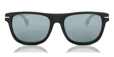 Hugo Boss Boss 1322/s 124/t4 Men's Sunglasses Black Size 55