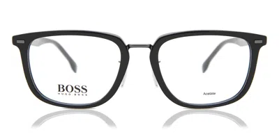 Hugo Boss Boss 1341/f Asian Fit Men's Glasses, Black, Size 54