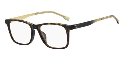 Hugo Boss Boss 1343/f Asian Fit 086 Men's Glasses Tortoiseshell Size 54 - Free Lenses - Blue Light Block Avail In Black
