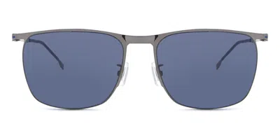 Hugo Boss Boss 1348/f/s Vestibilità Orientale Kj1/ku Occhiali Da Sole Grigi Per Uomo In White