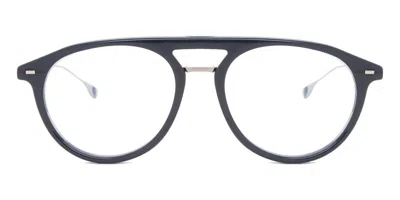 Hugo Boss Boss 1358/bb Nlb/g6 Blue-light Block Men's Glasses Blue Size 53 - Free Lenses - Blue Light Block Ava In Burgundy