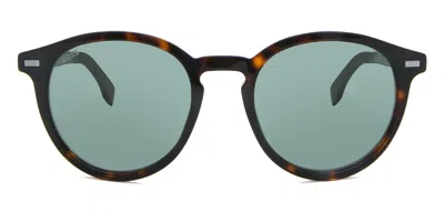 Hugo Boss Boss 1365/s 086/qt Men's Sunglasses Tortoiseshell Size 51 In Brown