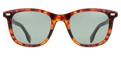 Hugo Boss Boss 1366/s 086/qt Men's Sunglasses Tortoiseshell Size 51 In Brown