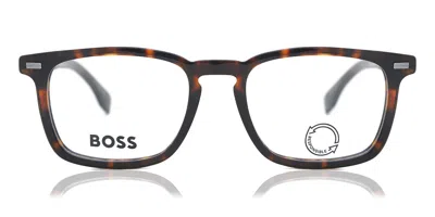 Hugo Boss Boss 1368 Men's Glasses, Tortoiseshell, Size 51 In Brown