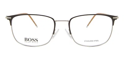 Hugo Boss Boss 1373 Men's Glasses, Brown, Size 54 In Black