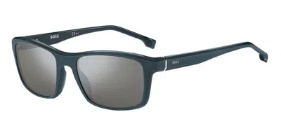 Hugo Boss Boss 1374/s Pyw/t4 Men's Sunglasses Green Size 56