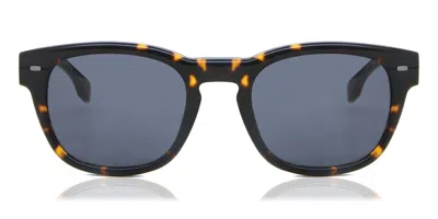 Hugo Boss Boss 1380/s 086/ir Men's Sunglasses Tortoiseshell Size 51 In Brown