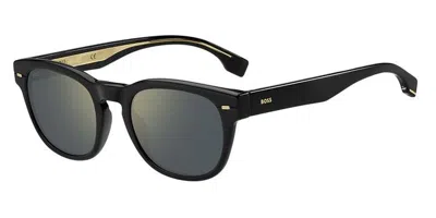 Hugo Boss Boss 1380/s 807/k1 Men's Sunglasses Black Size 51
