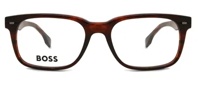 Hugo Boss Boss 1383 Men's Glasses, Brown, Size 55