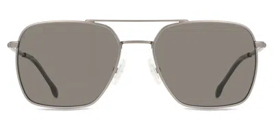 Hugo Boss Boss 1414/s R80/m9 Men's Sunglasses Grey Size 57 In Gray