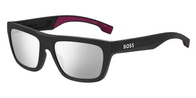 Hugo Boss Boss 1450/s Dnz/dc Men's Sunglasses Black Size 57