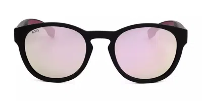 Hugo Boss Boss 1452/s Dnz/dc Men's Sunglasses Black Size 54