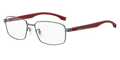 Hugo Boss Boss 1470/f Asian Fit Men's Glasses, Silver, Size 57