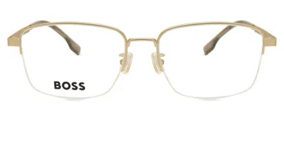 Hugo Boss Boss 1474/f Asian Fit Aoz Men's Glasses Gold Size 55 - Free Lenses - Blue Light Block Available