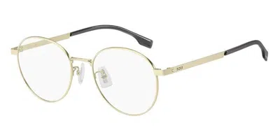 Hugo Boss Boss 1475/f Asian Fit Aoz Men's Glasses Gold Size 52 - Free Lenses - Blue Light Block Available