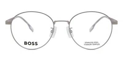 Hugo Boss Boss 1475/f Asian Fit Men's Glasses, Silver, Size 52