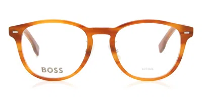 Hugo Boss Boss 1479/f Asian Fit Men's Glasses, Brown, Size 52