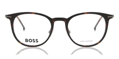 Hugo Boss Boss 1483 Men's Glasses, Tortoiseshell, Size 50 In Brown