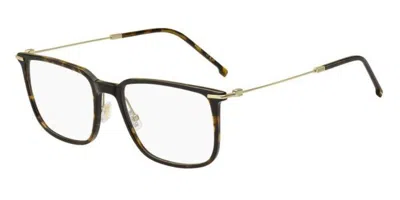 Hugo Boss Boss 1484 Men's Glasses, Tortoiseshell, Size 56 In Pattern