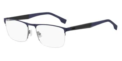 Hugo Boss Boss 1487 Men's Glasses, Blue, Size 58 In Black