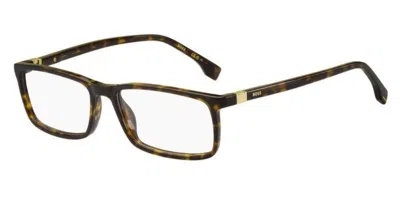 Hugo Boss Boss 1493 086 Men's Glasses Tortoiseshell Size 55 - Free Lenses - Blue Light Block Available In Multi