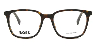 Hugo Boss Boss 1494 Men's Glasses, Tortoiseshell, Size 53 In Black