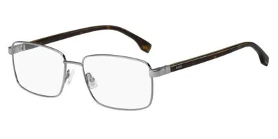 Hugo Boss Boss 1495 Men's Glasses, Silver, Size 57 In White