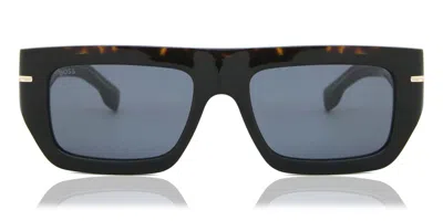 Hugo Boss Boss 1502/s Wr7/ir Men's Sunglasses Black Size 54